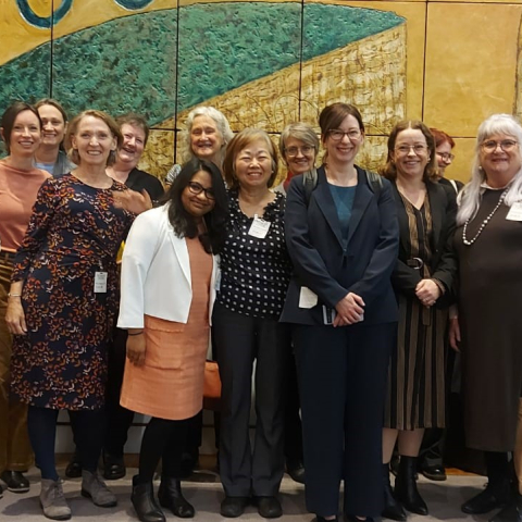 HAAG’s full delegation in Parliament House Canberra