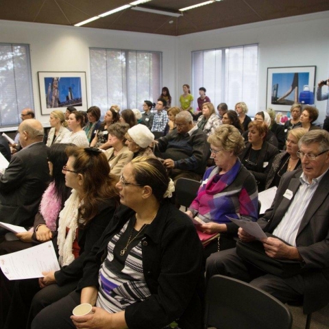 attendees at Lauch of project 